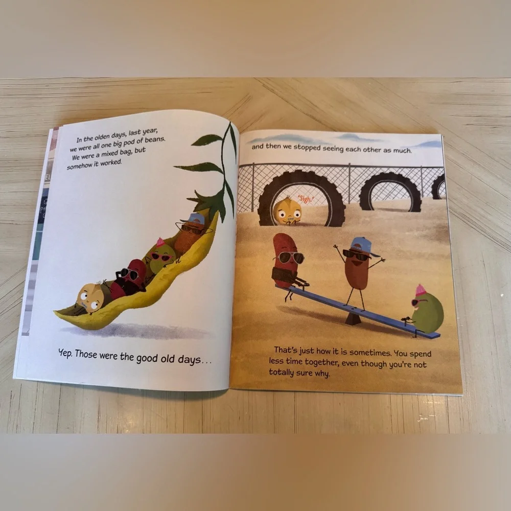 The Cool Bean by Jory John & Pete Oswald – The Food Group Book 3 – Paperback